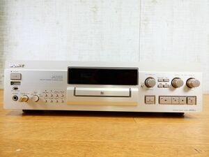 S) (GGB-7) SONY ソニー MDS-JA22ES MDデッキ 音響機器 オーディオ ※ジャンク/通電OK！ @100 (11)