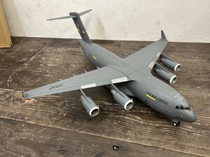 博物館級! 完全オリジナル 木製模型 アメリカ空軍 C-17 グローブマスター輸送 AIR FORCE 飛行機 1/50スケール プロモデラー 鈴木直之氏制作