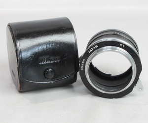 053028 【美品 ニコン】 Nikon NIKON F用 中間リングキット EXTENSION RINGS MODEL K 