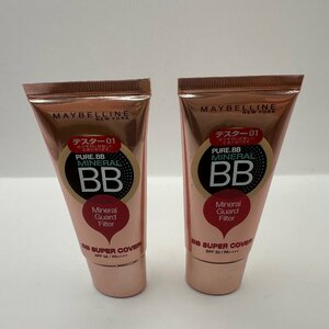 q977 未使用保管品 MAYBELLINE NEW YORK メイベリン ピュアミネラル ファンデーション・化粧下地 01 ナチュラルベージュ テスター