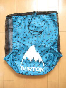 ★美品★　BURTON　ドラムバッグ　ショルダー付き　メッシュ付き　BG6446