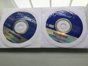 ブラザー MFC-9840CDW 用ユーティリティCD @未使用2枚組＠ Windows7