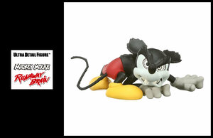 未開封 MEDICOM TOY ミッキーフィギュア UDF MICKEY MOUSE（RUNAWAY BRAIN）検デッドストックアーカイブ