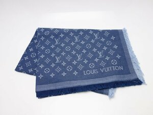 Louis Vuitton　ルイヴィトン ストール・モノグラム エッセンシャル M71618 コットン100% ストール　小物　中古　送料無料【質屋出品】