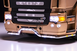 【即納】タミヤ1/14 SCANIA R620用 フロントLEDバンパーガードライト