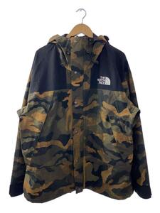 THE NORTH FACE◆MOUNTAIN JACKET/GORE-Tマウンテンパーカ/XL/ゴアテックス/GRN/カモフラ/NF0A3XEJ//