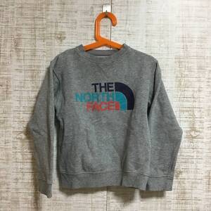 A452◇THE NORTH FACE｜ザ・ノース・フェイス　キッズ　トレーナー　グレー　サイズ130