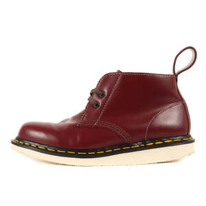 美品 COMME des GARCONS HOMME DEUX コムデギャルソン オムドゥ サイズ:UK6.5 Dr.Martens レザー チャッカ ブーツ ブラウン コラボ 別注