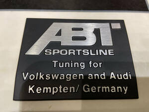 ◇アプト ABT SPORTSLINE エンブレム レア 当時物 VWやAUDIなどに◇