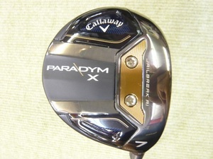 中古良品☆キャロウェイ PARADYM X フェアウェイ 7W【21度】VENTUS TR 5 for Callaway(R)☆パラダイム エックス 日本仕様*MP@1*Q*116