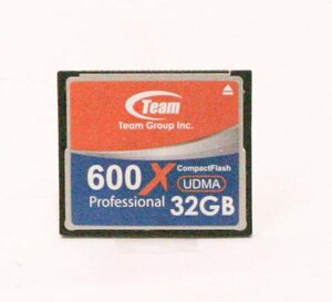 #G3387■Team コンパクトフラッシュ600X　32GB　UDMA■