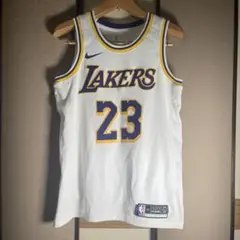 Lakers 23番 Nike ホワイトジャージ サイズ44