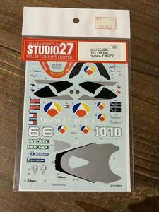 【1/12】STUDIO27 アンテナ3 ヤマハ YZR500 WGP’01 デカール 未使用品 プラモデル