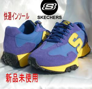 定価11550円新品26.5cmスケッチャーズ SKECHERSネオ ジョガー ランティス/ブルー青メンズスニーカー/快適インソール