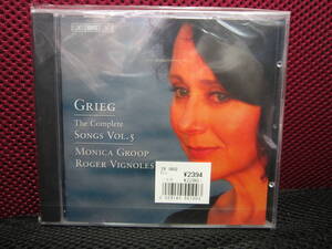 輸入盤【未開封CD】グリーグ モニカ・グロープ MONICA GROOP BIS CD-1457 管741　①