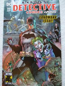 DC BATMAN DETECTIVE comics #1000号　96ページ　80周年記念号