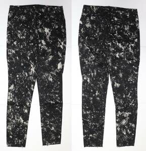 定価31000 新品 本物 KMRii Flake Discharged Stretch Pants パンツ 2202-PT08B M/3 ケムリ 7027