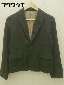 ◇ green gate green label relaxing UNITED ARROWS チェック 2B 長袖 テーラード ジャケット S グレー * 1002799179355