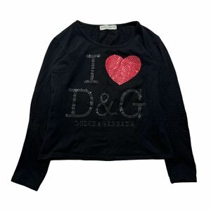 DOLCE & GABBANA ドルチェアンドガッバーナ D&G cutsew Y2K archive カットソー VINTAGE 90s 00s ドルガバ