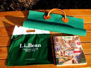 入手困難★美品Vintage【L.L.Bean】お宝エルエルビーン★Wood Carrier Green＋Leather Handle★稀少Made in U.S.A.♪