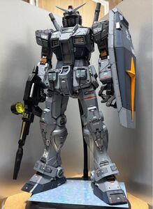 塗装完成品　PGU PG UNLEASHED RX-78 ガンダム　G3ガンダムカラー　アンリーシュド　パーフェクトグレード　perfect grade 1/60 ガンプラ