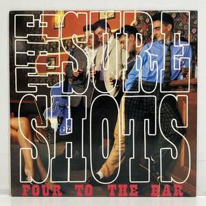 (志木)【LPレコード】SURESHOTS(シュアショッツ) [Four To The Bar] UK盤 NOSE16 ロカビリー ネオロカ (検)シュアーショッツ 