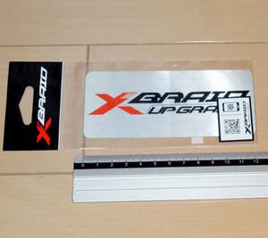 ◆◆未使用！！YGK　XBRAID　エックスブレイド　ステッカー◆◆ドカットにピッタリサイズ　よつあみ　（検索　スーパージグマン　X8）