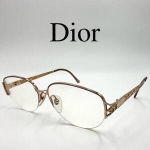 Christian Dior ディオール メガネ 度入り 2984A ハーフリム