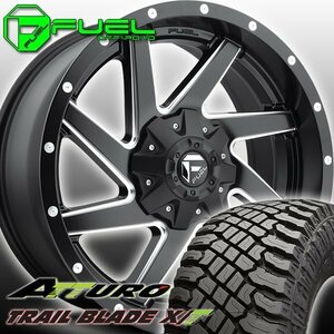 FUEL D594 Renegade タンドラ　セコイア 20インチタイヤホイールセット ATTURO TRAIL BLADE XT 275/55R20 285/55R20 305/55R20 X/T