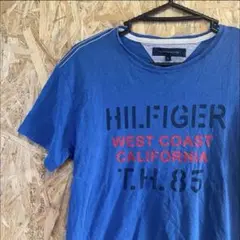 AE6757 TOMMY HILFIGER 半袖Tシャツ ブルー メンズ S