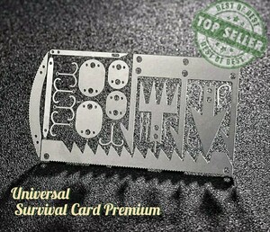 【新品 未使用】Universal Survival Card Premium サバイバル カード