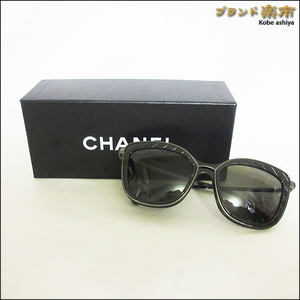 *CHANEL シャネル サングラス アイウェア マトラッセ スクエア チャコールグレー 4238-A*送料込