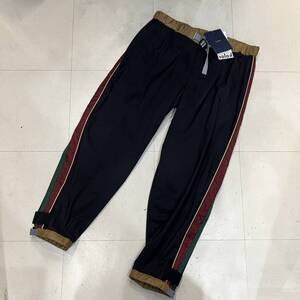 kolor カラー 24SS Side Panel Pants サイドライン ベルテッドパンツ size3 ネイビー 24SCM-P16116【中目黒R12】