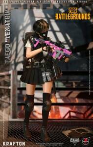 ☆新品　1/6　女性アクションフィギュア　BATTLEGROUNDS PUBG ドン勝　Venator SoldierStory 女子高生　サバイバル　ミリタリー　未使用