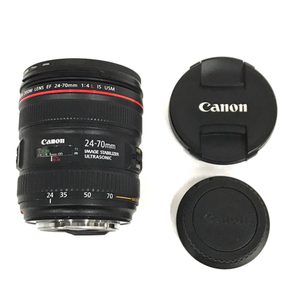 1円 Canon ZOOM LENS EF 24-70mm 1:4 L IS USM 一眼 オートフォーカス カメラ レンズ 光学機器 C112358