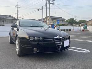 乗って帰れます！アルファロメオ159 2.2JTSセレスピード　内装綺麗です。車検6年11月まであります。