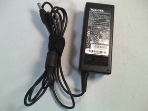 TOSHIBA 東芝 純正 ノートPC用ACアダプター PA3714U-1ACA(19V 3.42A) ★ 動作品