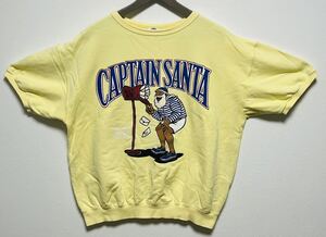 CAPTAIN SANTA スウェットTシャツ　イェロー 郵便ポスト半袖 