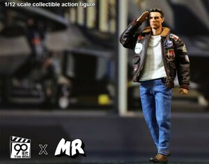 ☆新品　1/12　トム・クルーズ アクションフィギュア 通常版　トップガン マーベリック MR.FIGURE　未使用