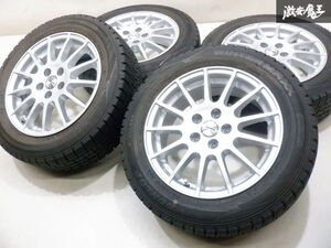 ●【使用可能 スタッドレス付】 TAS IRVINE F01 15インチ 6J +38 PCD100 5穴 5H 球座面 DUNLOP 185/60R15 ゴルフ4 ニュービートル 棚S-5★