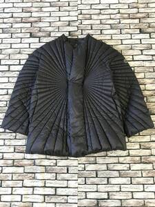 美品★MONCLER×RICK OWENS モンクレール×リックオウエンス★23AW RADIANCE キルティングスナップダウンジャケット コート