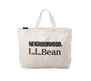 未使用【NEIGHBORHOOD x L.L.BEAN】ネイバーフッド LLビーン トートバッグ ナチュラル 新古