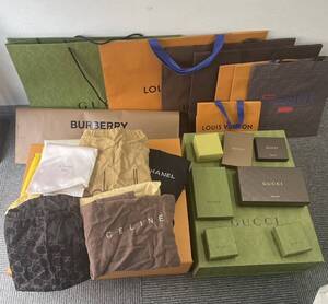 #1161 LOUIS VUITTON ルイヴィトン ブランド ハイブランド 箱 空箱 袋 保存袋 大量 まとめ売り 中古品 コレクション 現状品