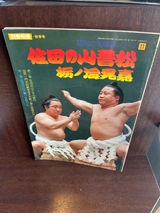 昭和の名横綱シリーズ11　佐田の山晋松　栃ノ海晃嘉