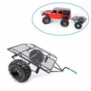 即納 ヒッチマウント トレーラー RCクローラー アキシャルSCX10 Traxxas TRX4 RC4WD D90タミヤCC01 02 1/10スケール 金属製ラジコンパーツ