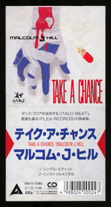 【CDs/Eurobeat】Malcolm J. Hill - Take A Chance [Alfa - 10SR-24] 8cm CD