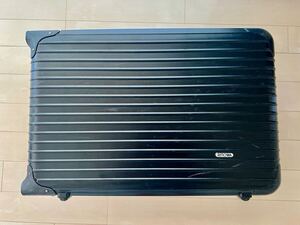 【売切】リモワ RIMOWA キャリーバッグ スーツケース キャリーケース 61L 2輪　ブラック　黒