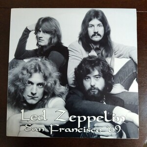 led zeppelin レッド・ツェッペリンsan francisco 69 live analog record vinly レコード アナログ LP