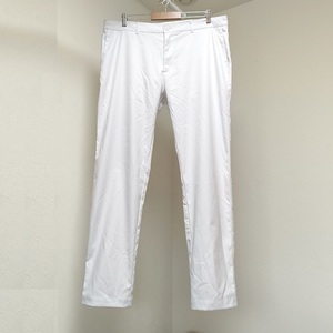 ◆ラコステスポーツ　ゴルフ 　LACOSTE SPORTS　メンズ　薄手パンツ　XXLサイズ　ホワイト　白　カジュアル