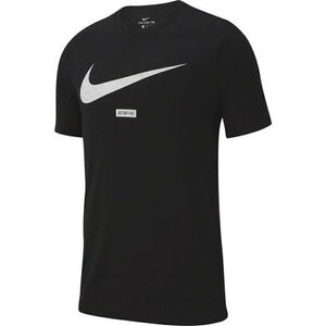 NIKE ナイキ　SWOOSH　ロゴ スォッシュ　Tシャツ サイズM 　黒色　drifit